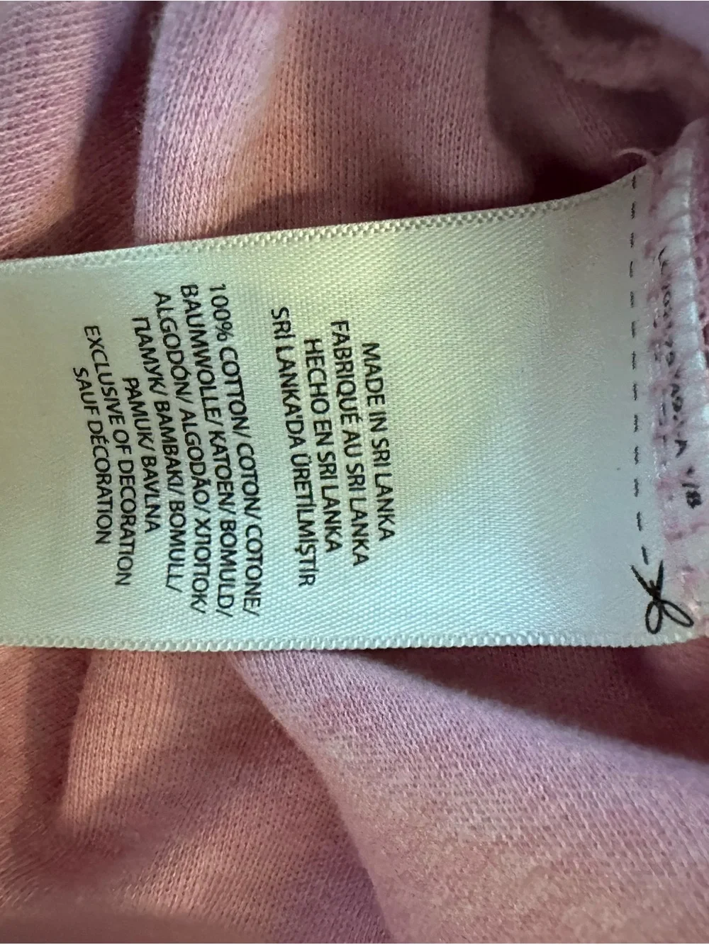 Ralph Lauren Pink Polo Shirt with Navy Pony